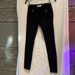 Emilio Pucci Zip-detailed stretch-pointe leggings